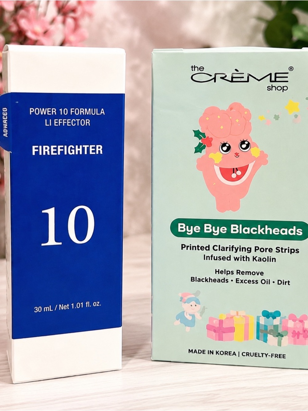 The Crème Shop Bye Bye Blackheads Printed Clarifying Pore Strips - Mint